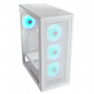 Caja PC MX220 RGB Blanco Caja PC MX220 RGB Blanco
