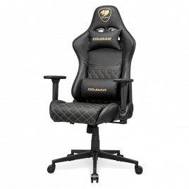 Silla Gaming COUGAR ARMOR ONE V2 Dorado | Reposabrazos 4D 120 kg