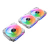 Ventilador Modular Apolar 120 ARGB Blanco (3pcs)