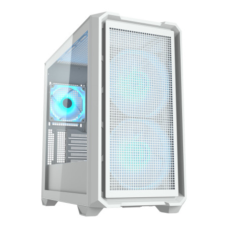 Caja PC MX600 Mini RGB Blanco