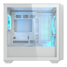 Caja PC MX600 Mini RGB Blanco