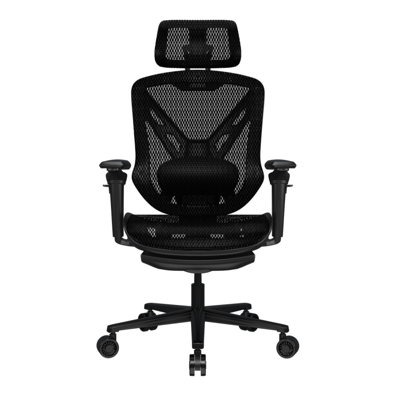 Silla ergonómica de malla COUGAR Terminator Air con reposacabezas 3D