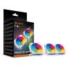 Ventilador Modular Apolar 120 ARGB Blanco (3pcs)