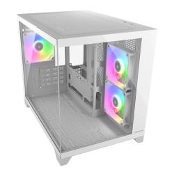 Caja PC FV150 Mini RGB Blanco