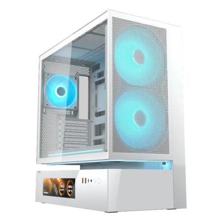 Cougar Caja Semitorre CFV235 Mesh Vision White