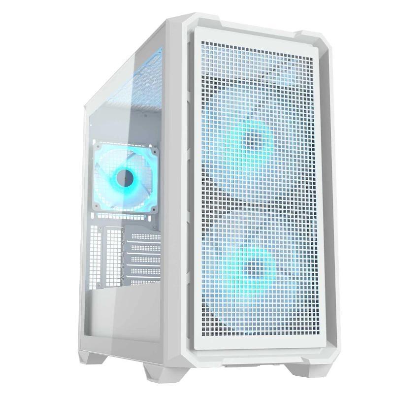 Caja PC MX600 Mini RGB Blanco