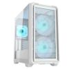 Caja PC MX600 Mini RGB Blanco