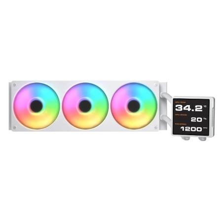Refrigeración Líquida Poseidón Vistek PRO ARGB 360 Blanca