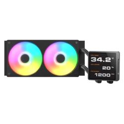 Cougar Ref. Liq Poseidon Vistek Pro ARGB 240 Black