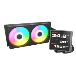 Cougar Ref. Liq Poseidon Vistek Pro ARGB 240 Black