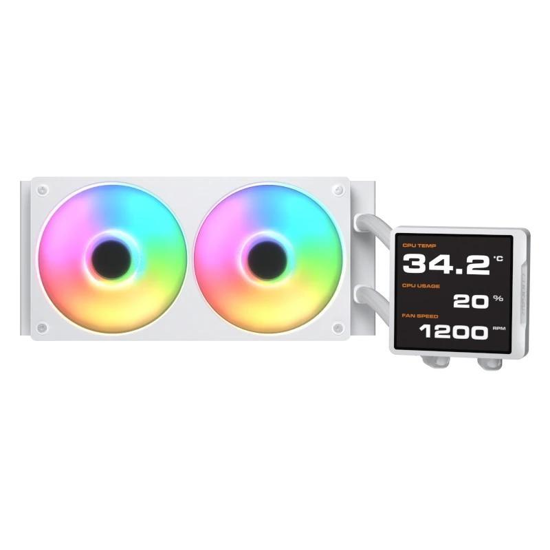 Refrigeración Líquida Poseidón Vistek PRO ARGB 240 Blanco