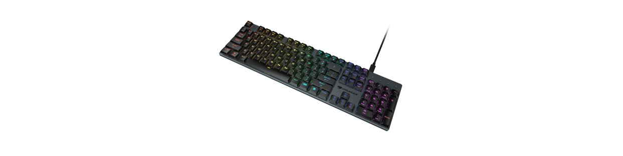 Teclados COUGAR | Diseño , Durabilidad y Precisión