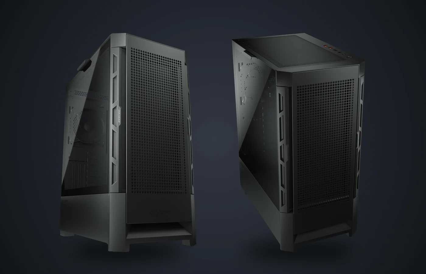 Caja PC COUGAR Airface, con el frontal perforado