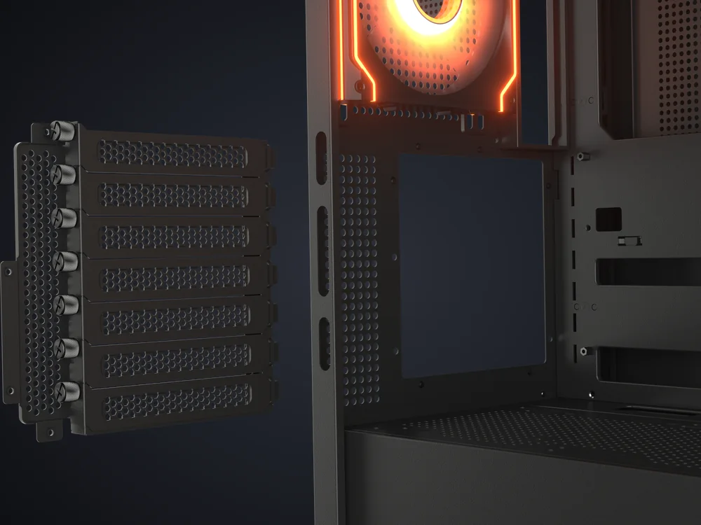 Ranuras de expansión de la caja COUGAR FV270 RGB