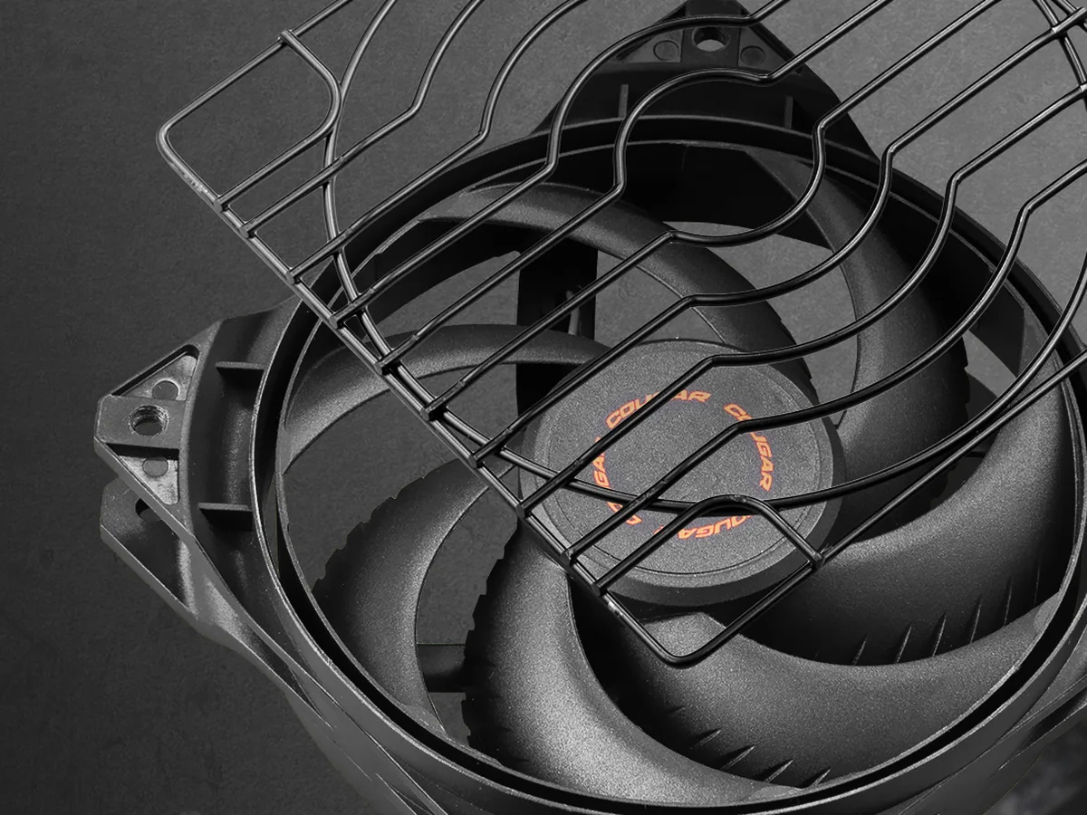 Ventilador de 120 mm de la fuente COUGAR ATLAS, con la rejilla separada