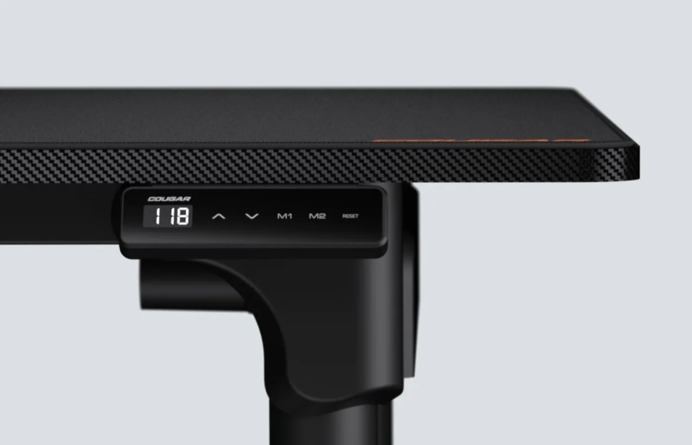 Mando de altura de la mesa COUGAR E-GRAV con pantalla y memorias