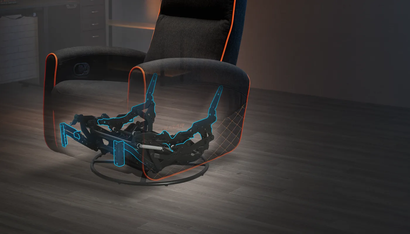 Mecanismo de la base trimotion del sillón COUGAR Fidom