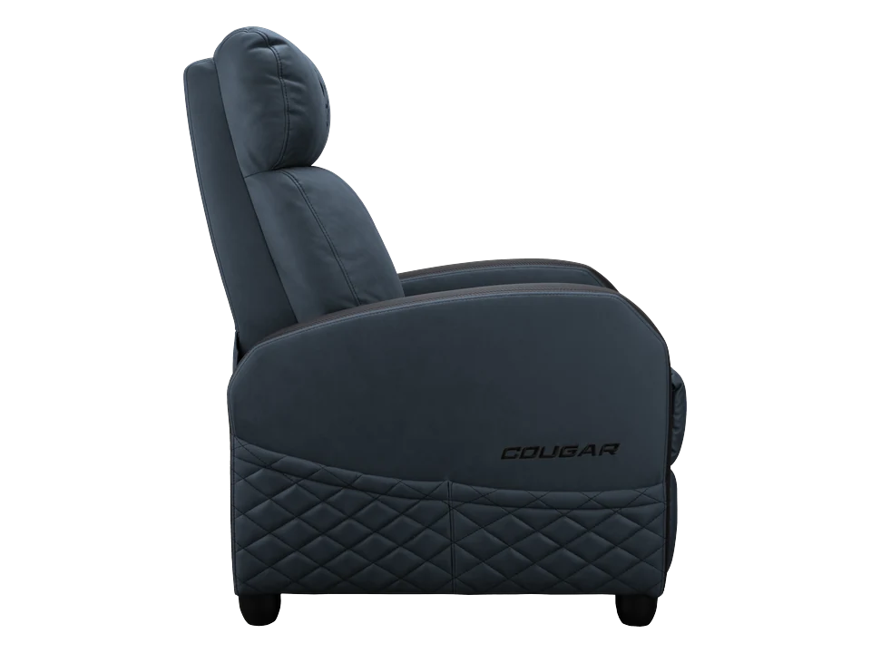 Sillón COUGAR Ranger Elite azul marino con el respaldo a 95°