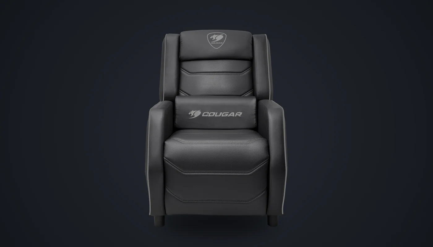 Sillón COUGAR Ranger S negro de frente