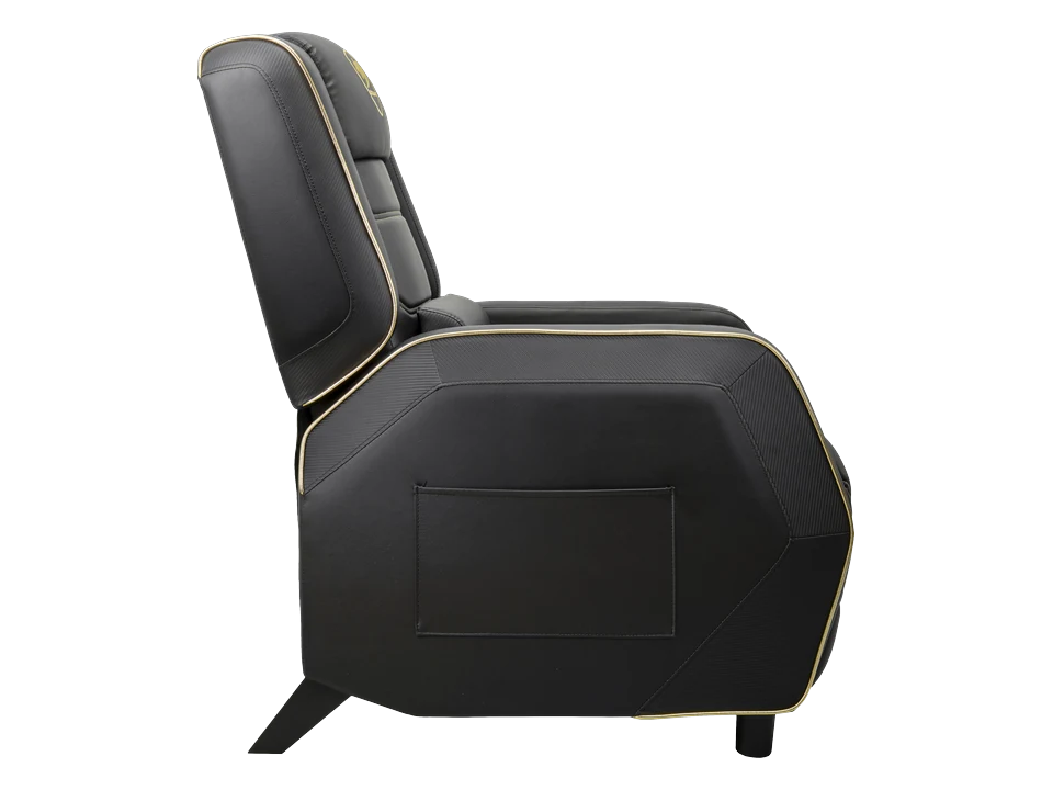 Sillón COUGAR Ranger S Royal de perfil con el respaldo a 115°