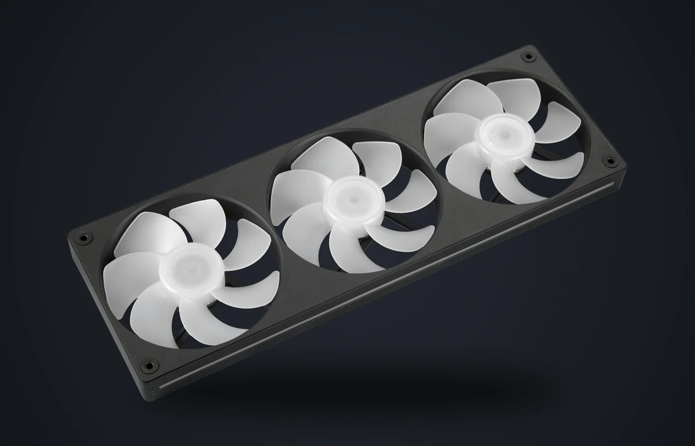 Ventilador COUGAR UNITY360-FB A-RGB, con tres ventiladores en un solo marco